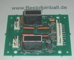 Dual Relay MTR Driver Board Assembly (Williams)